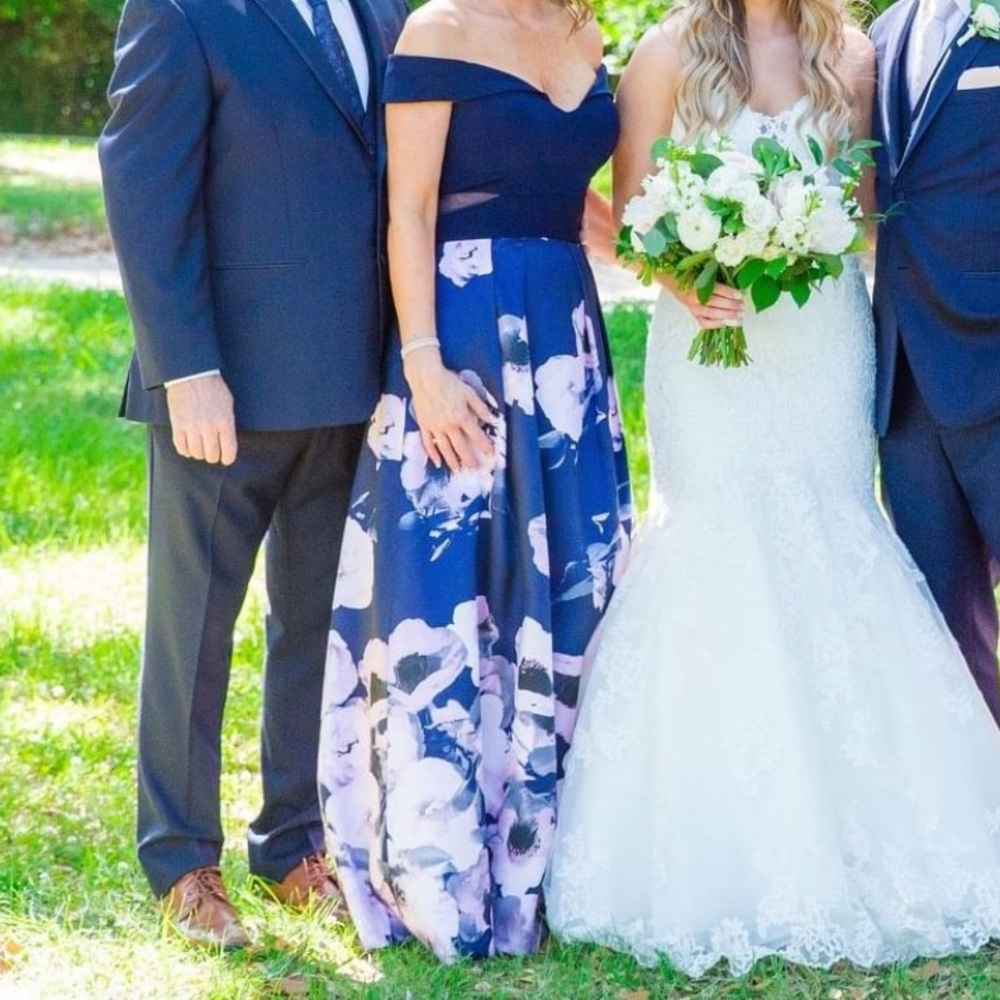 Navy Evening Gown